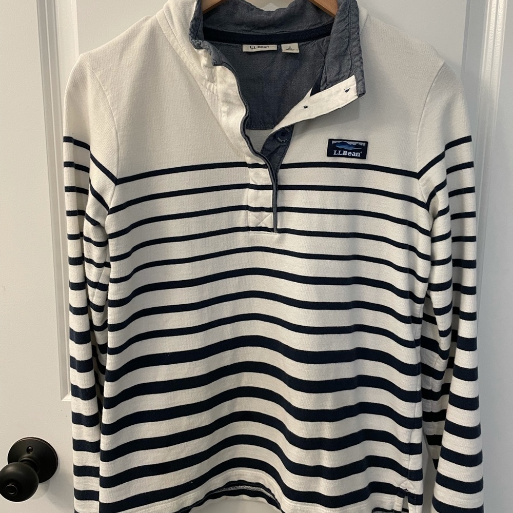 LL Bean long sleeved polo